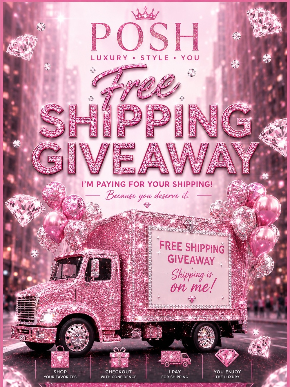 Free Shipping Giveaway